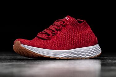 Nobull Knit Runner Men's Running Shoes Red | Australia (XG1345)